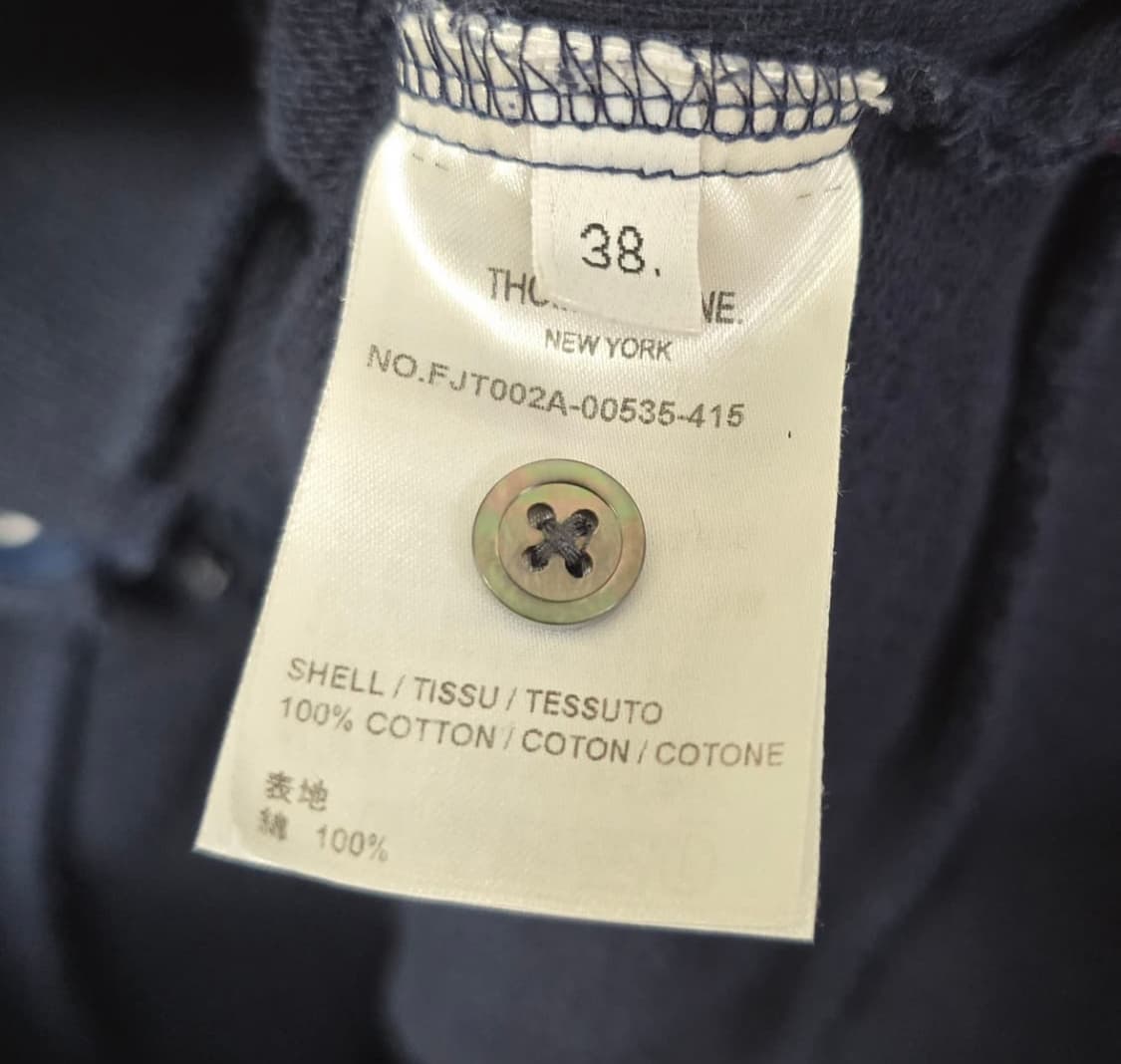 정품 톰브라운 여성 맨투맨 38사이즈 상품이미지5