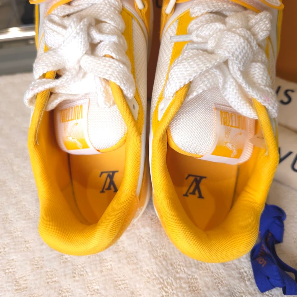 [중고/정품] 루이비통 벨크로 스트렙 LV 트레이너 스니커즈 상품이미지5