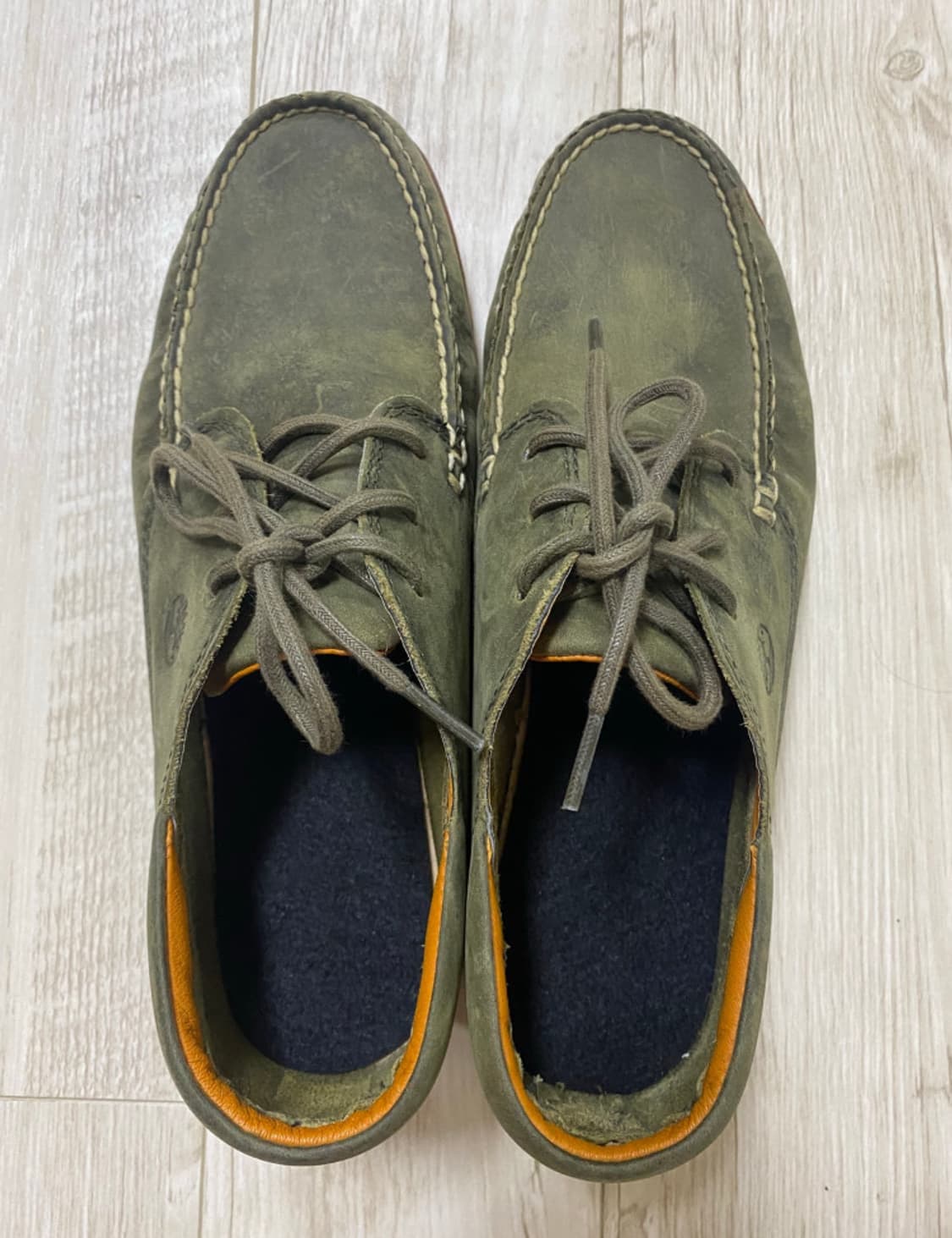 팀버랜드 3아이 보트슈즈 그린 상품이미지4