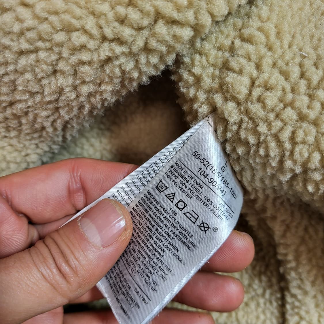 GAP 쉐르파 자켓 (L) 상품이미지8