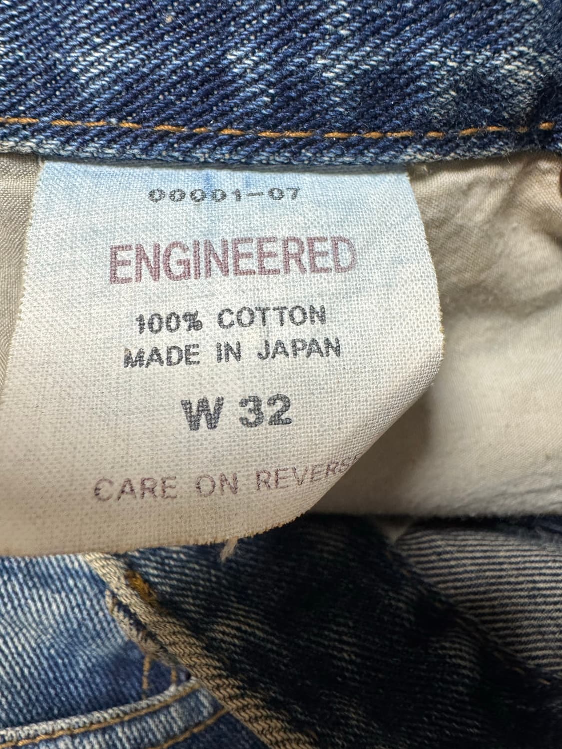 34/33) 리바이스 501 엔지니어드 제팬 상품이미지2