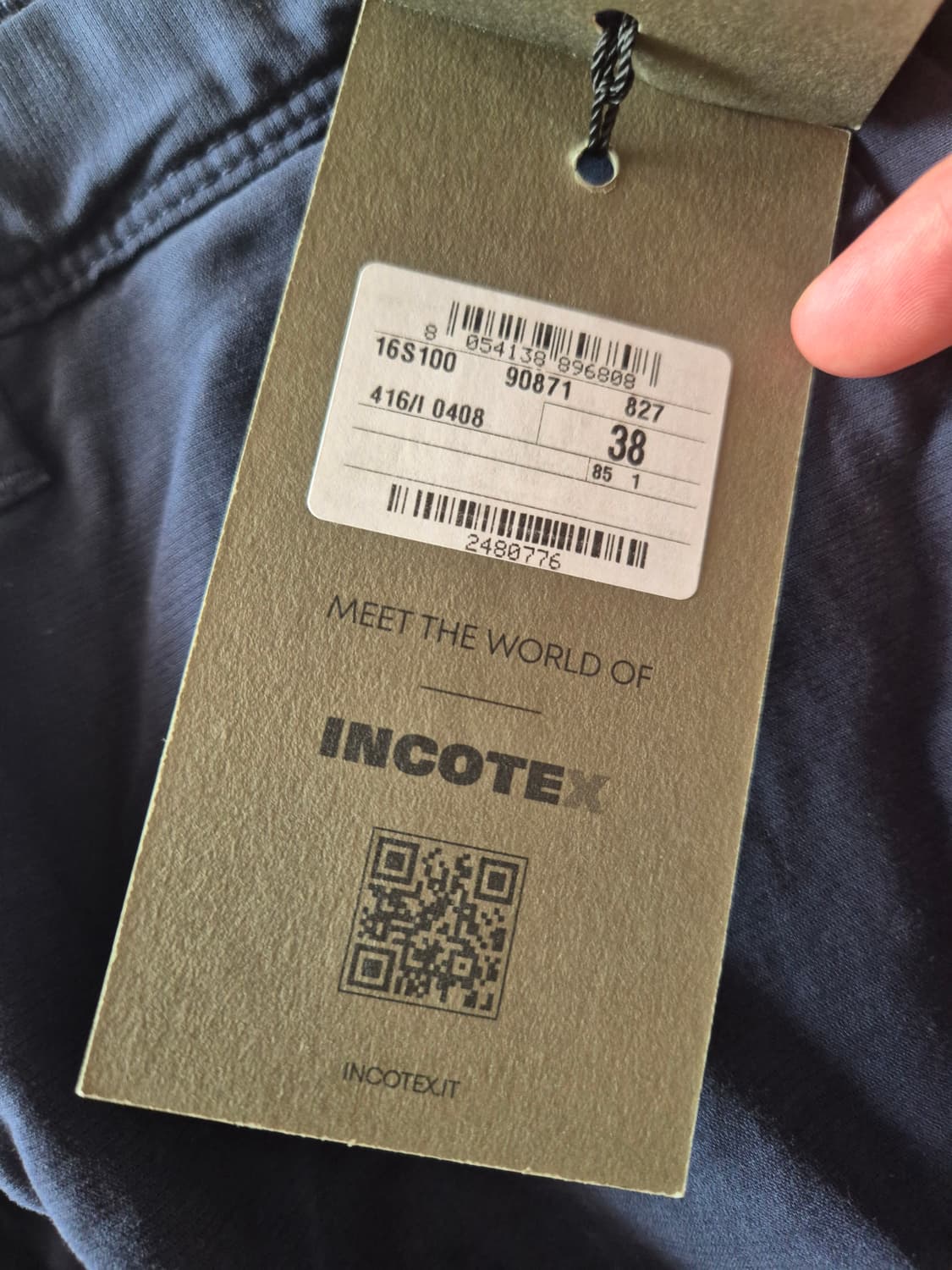 [새상품/38] 인코텍스 면팬츠 상품이미지6