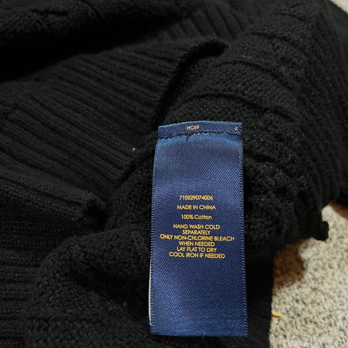 폴로 랄프로렌 케이블 니트 상품이미지4