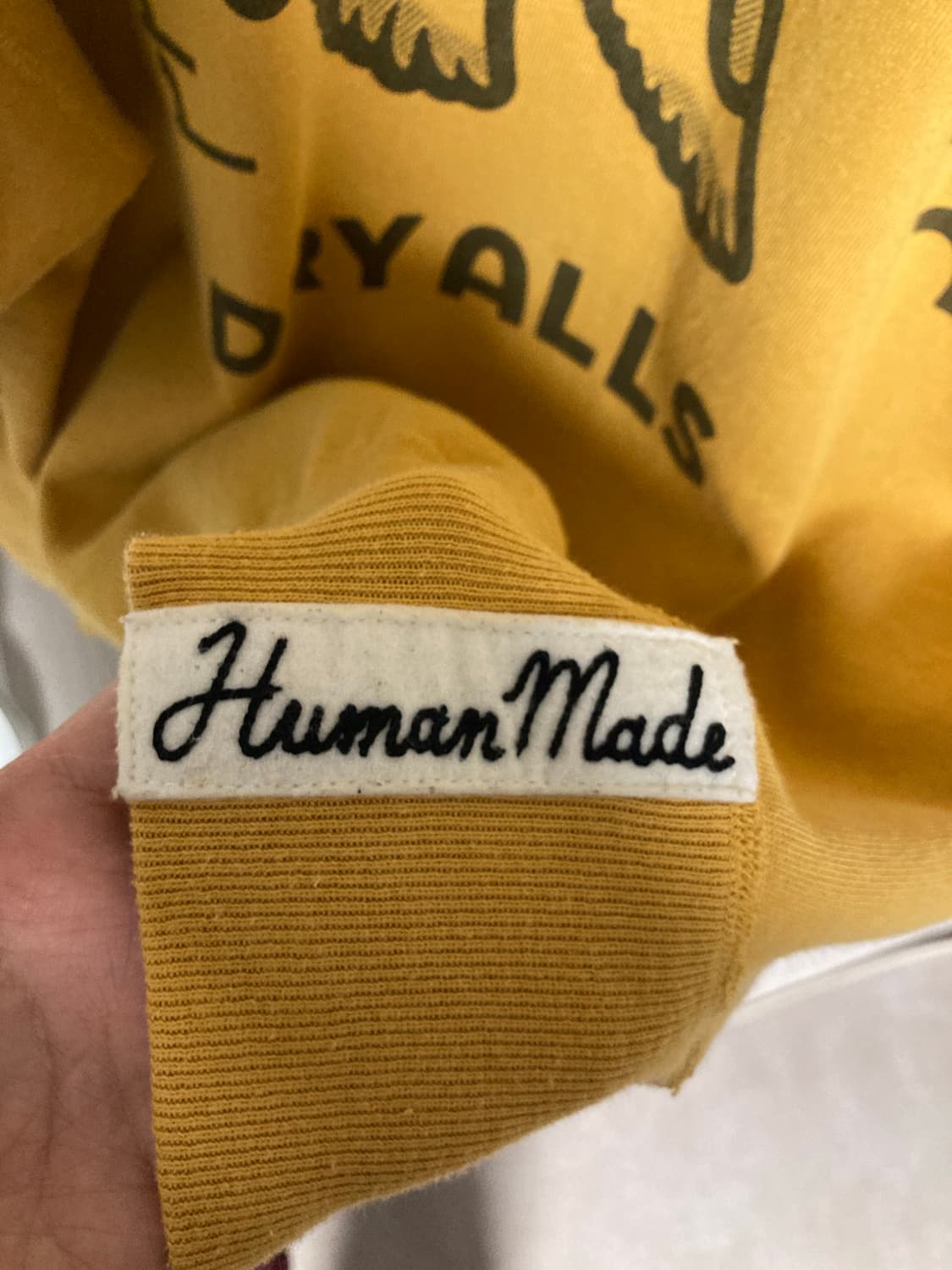 휴먼메이드 덕 오리 츠리아미 맨투맨 스웻셔츠 팝니다 상품이미지3