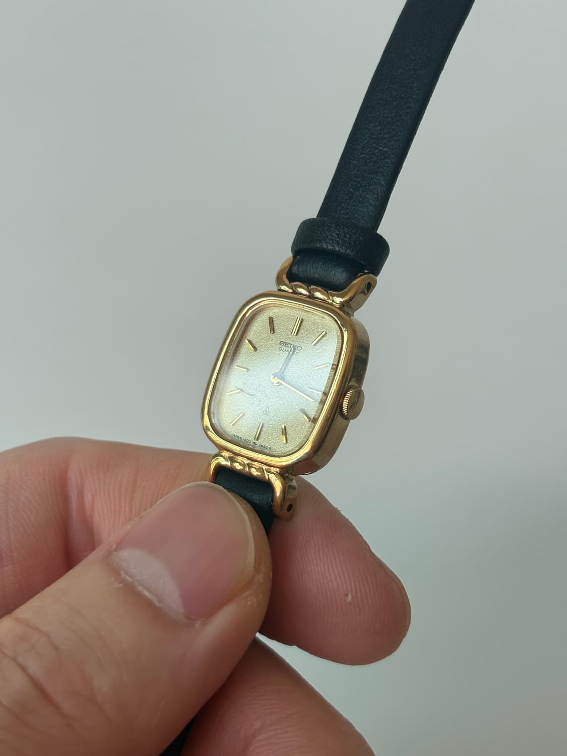 1980s Gold Square Ladies Quartz 상품이미지6