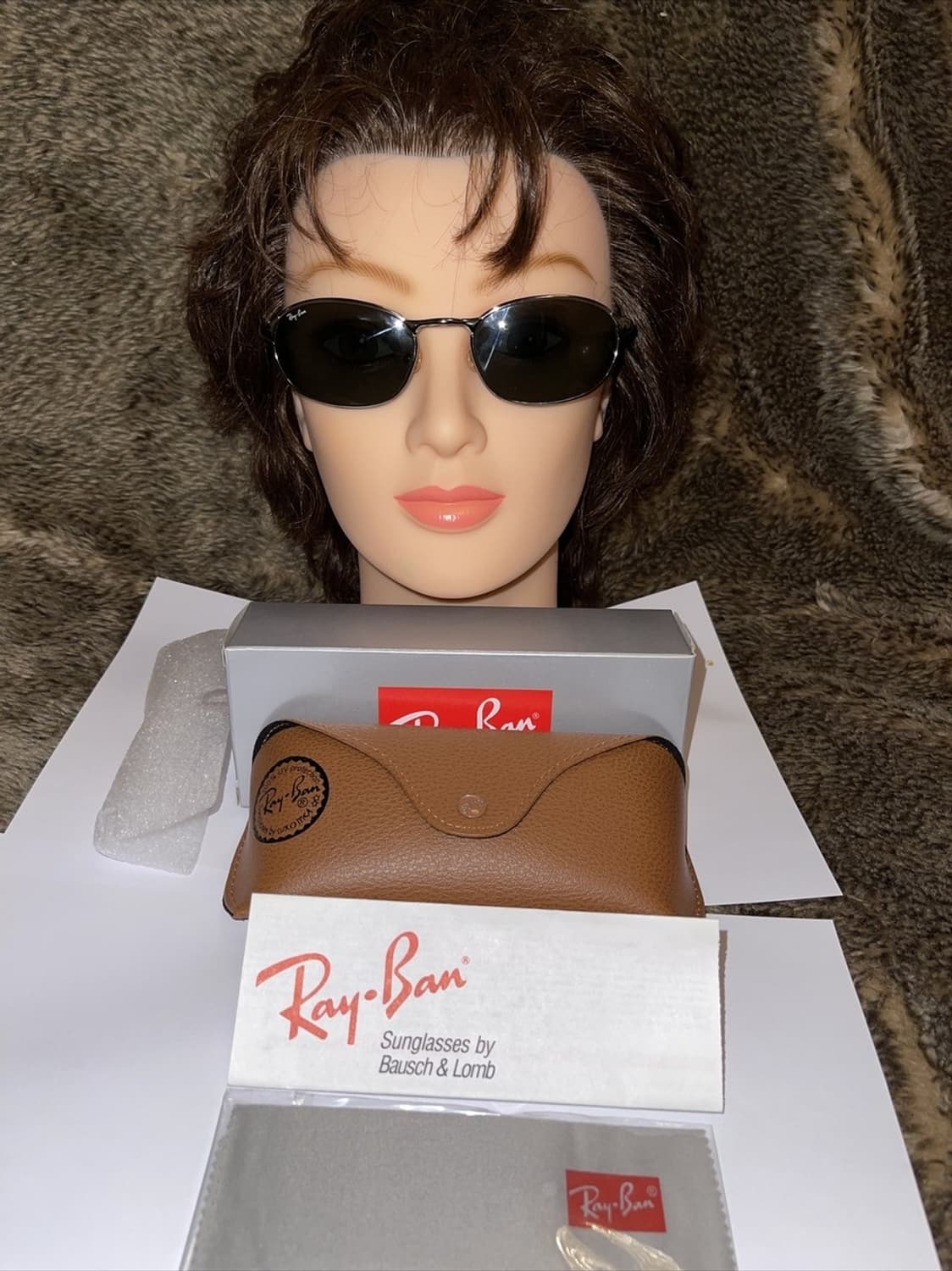 90's rayban B&L 레이밴 바슈롬 오벌 선글라스 상품이미지1
