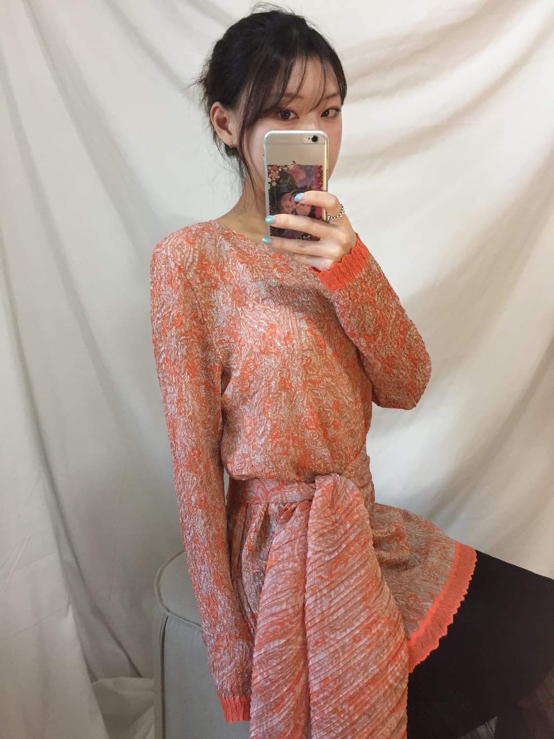 레이어드 원피스•타이 set 상품이미지2