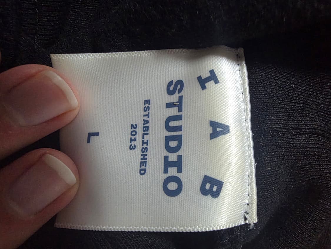 IAB 스튜디오 후디 블랙 상품이미지5