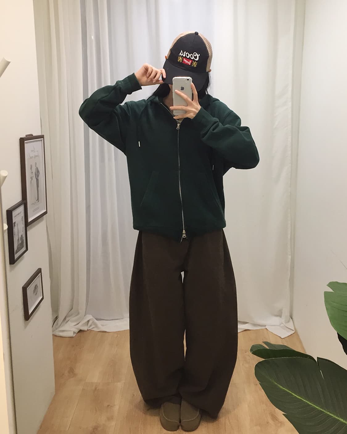 Unisex Musinsa Standard Hood Zip-up 100 상품이미지3