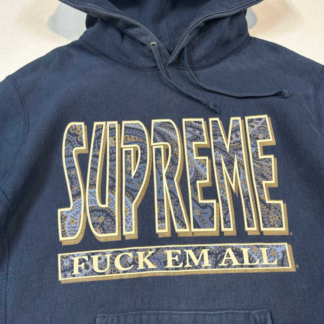 L) 슈프림 SUPREME Fuck EM ALL 헤비웨이트 후드티 상품이미지3