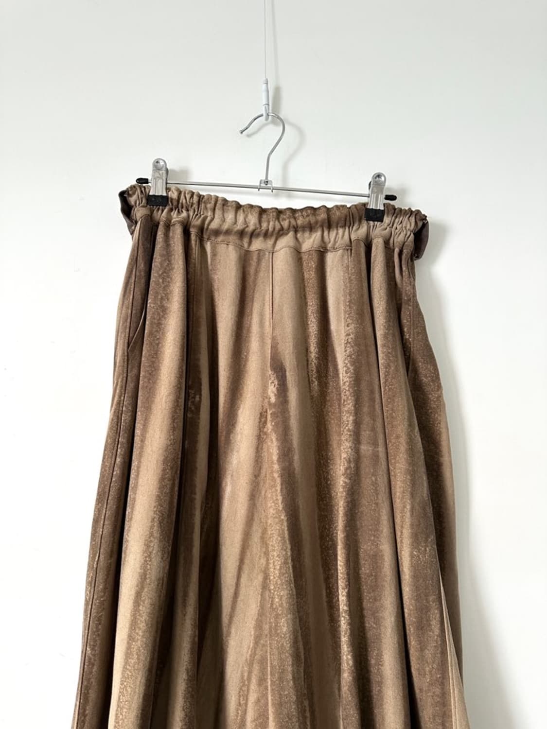 Earth flow banding pants / brown 상품이미지5
