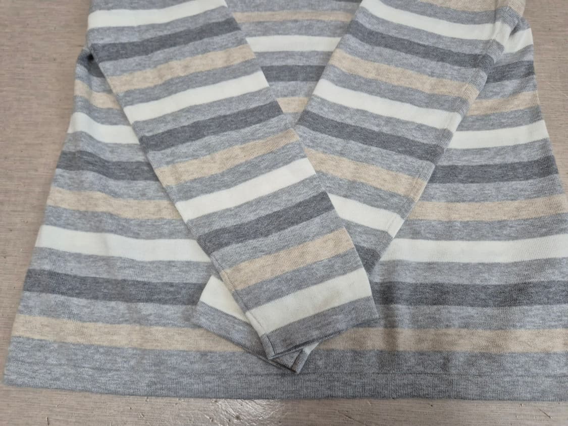 타미힐피거 스트라이프 브이넥 니트  상품이미지3