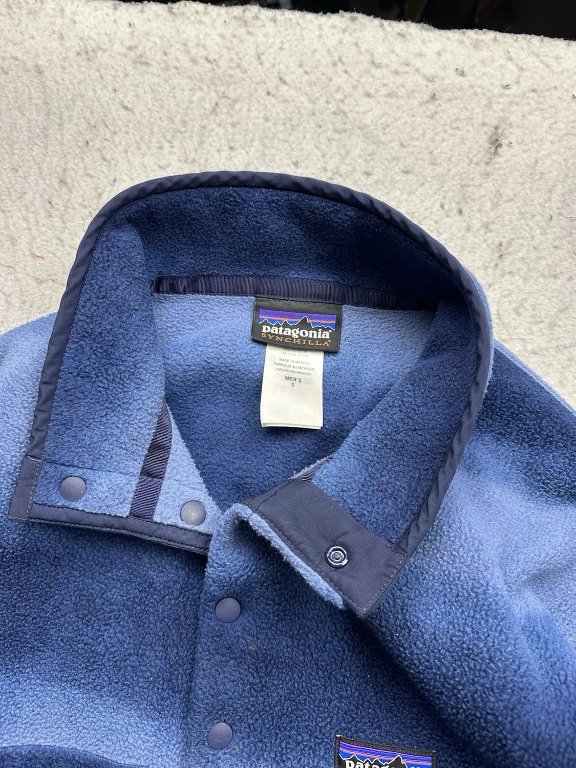 10s 파타고니아 신칠라 스냅-T 그라데이션 블루 상품이미지3