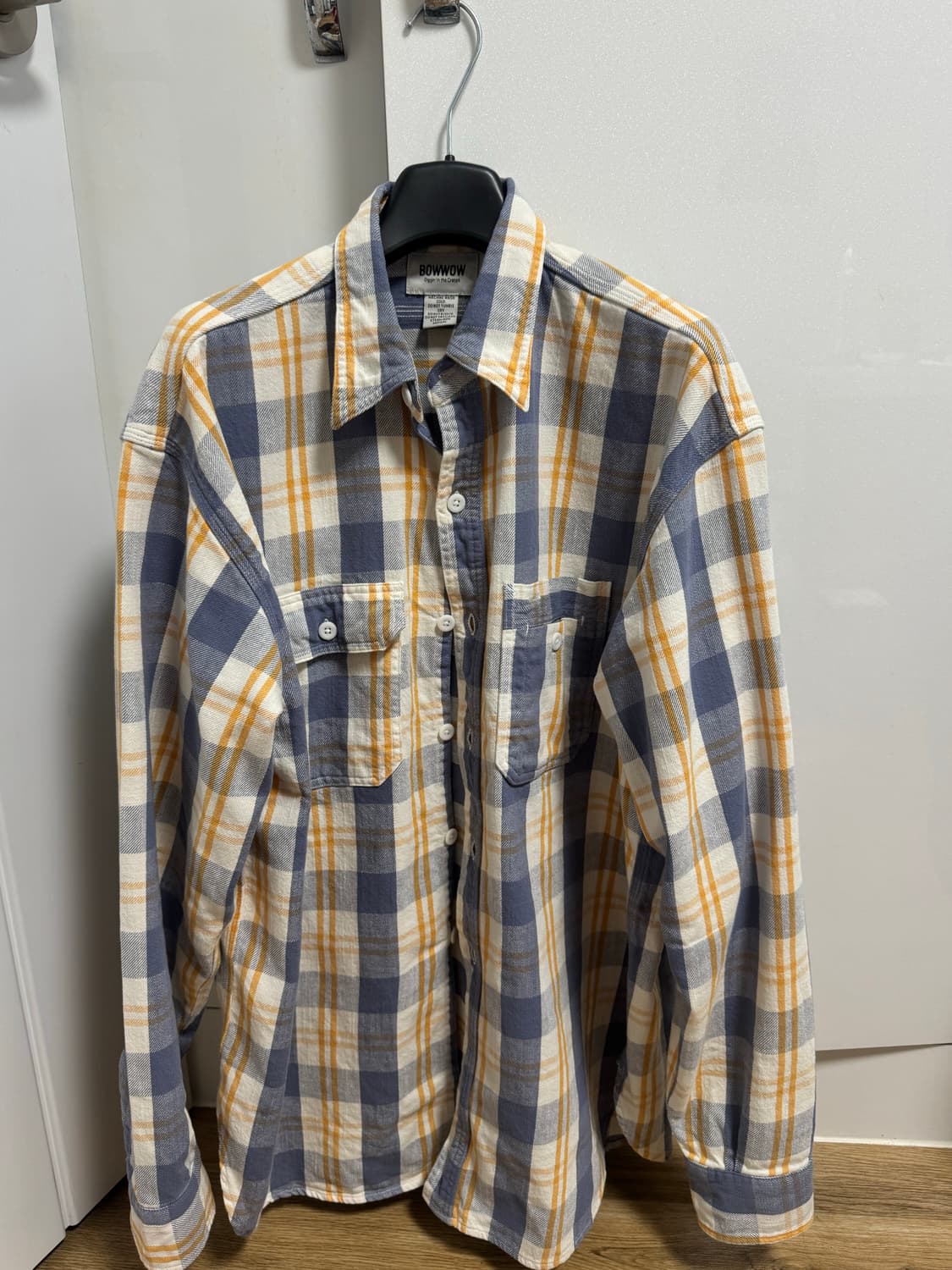 바우와우 플란넬 셔츠 상품이미지1