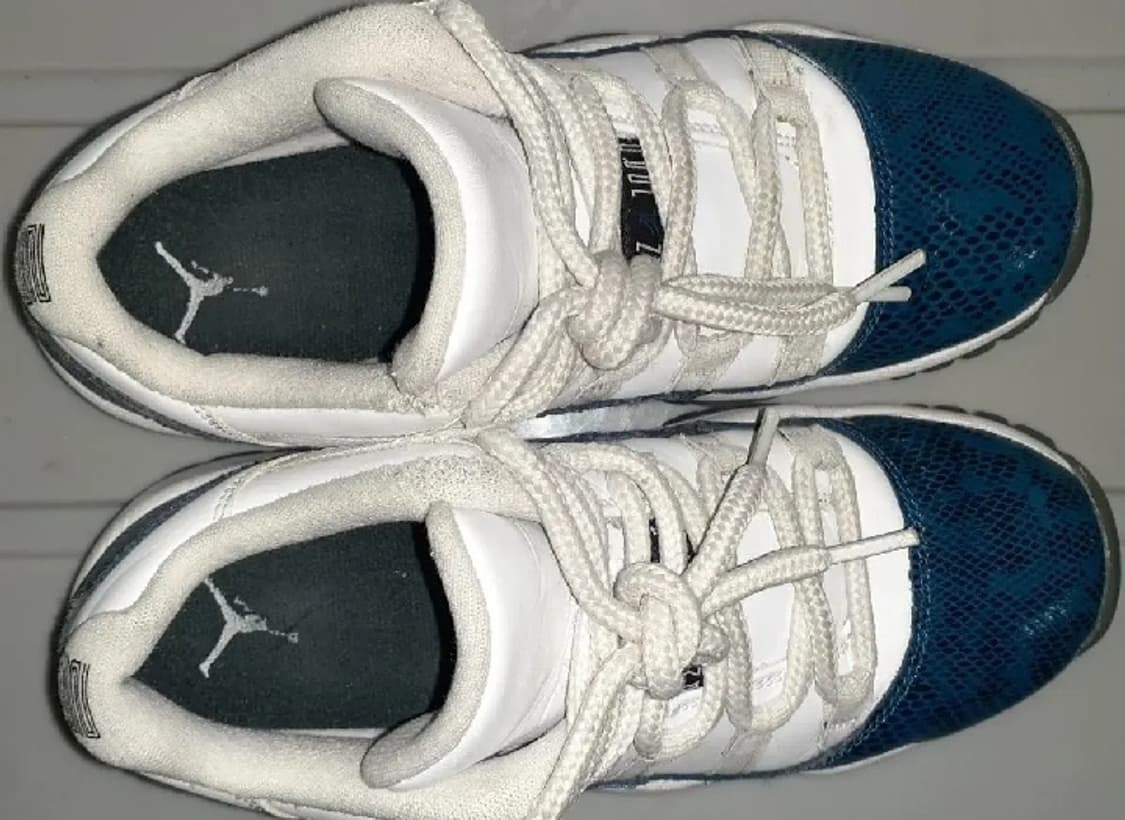 나이키 에어조던11로우 남뱀피 240 상품이미지4