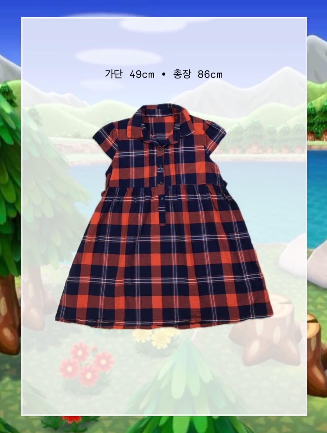 캐캐체 아무st❤️🖤 아방핏 체크 원피스 상품이미지6