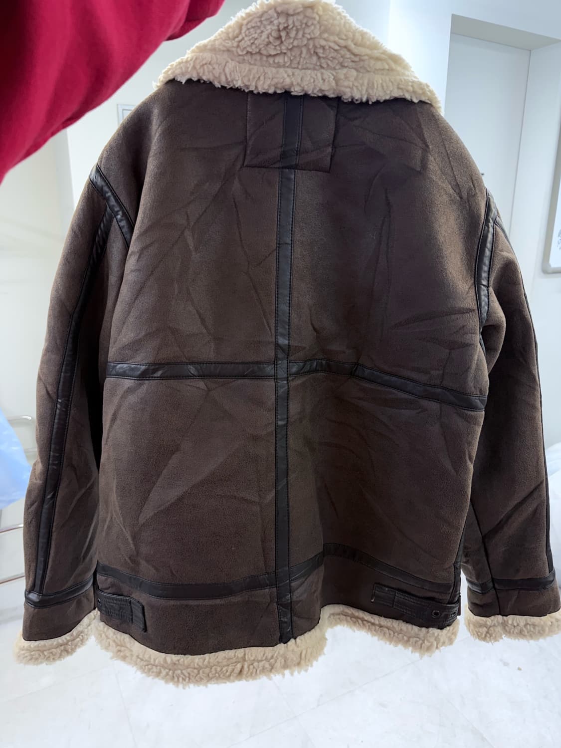 알파인더스트리 무스탕 브라운 M 상품이미지2