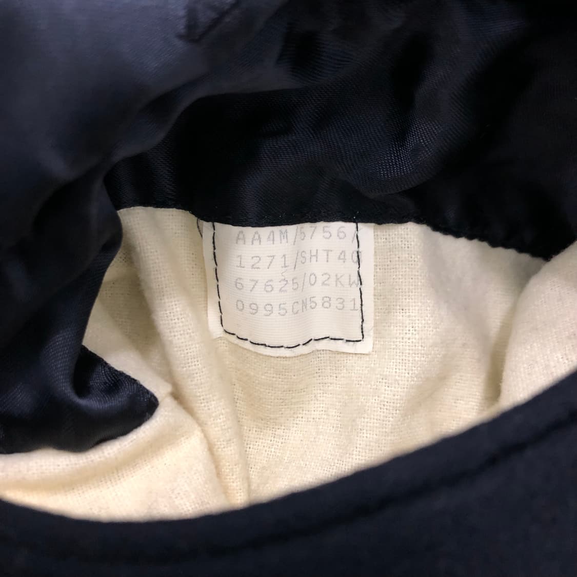 아쿠아스큐텀 잉글랜드 영국 울 캐시미어 코트 네이비 40S 상품이미지5