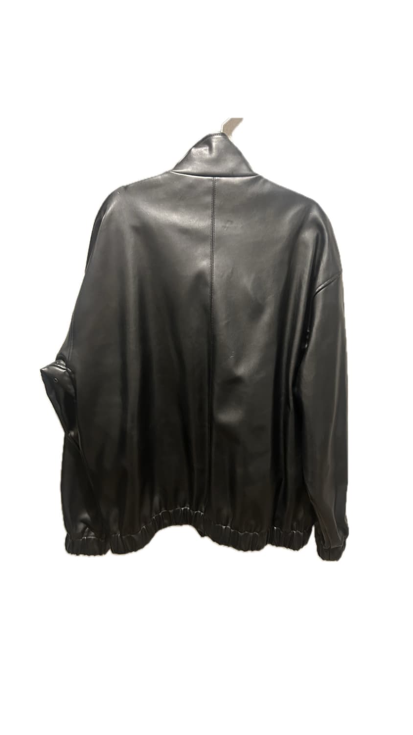 오버핏 레더 점퍼 상품이미지2