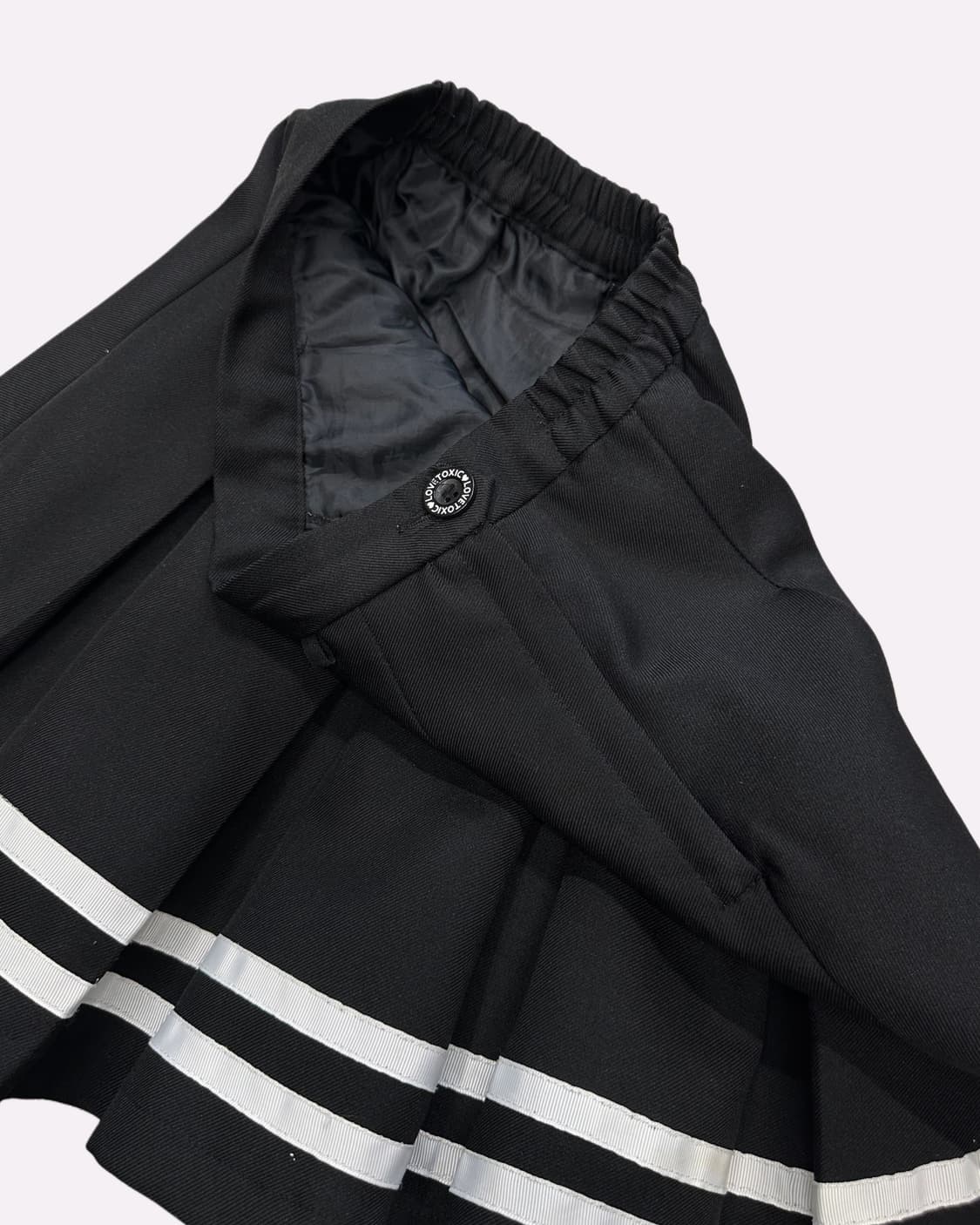 sailor line pleats skirt 상품이미지3