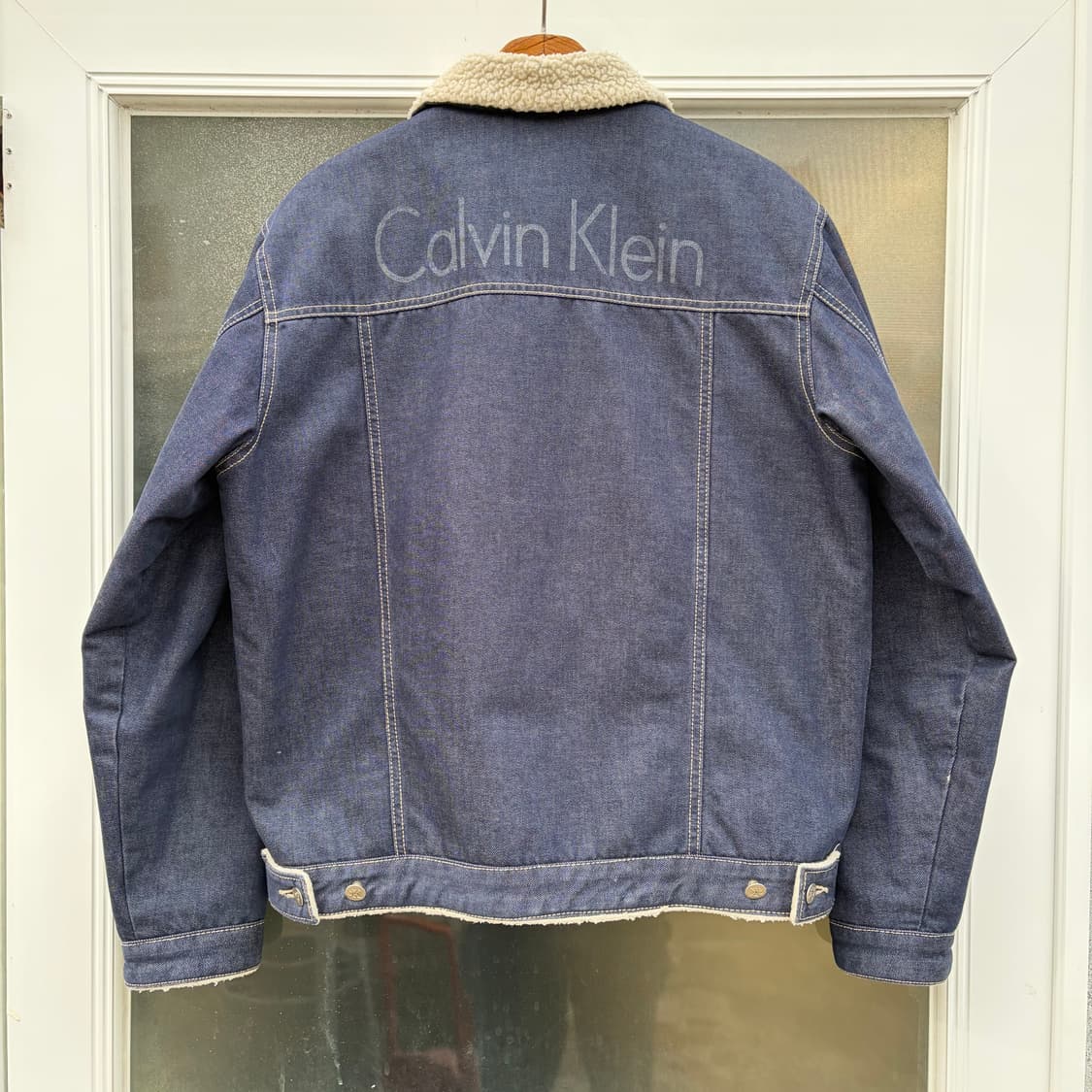 켈빈클라인 빈티지 쉐르파 데님자켓 XL 상품이미지7