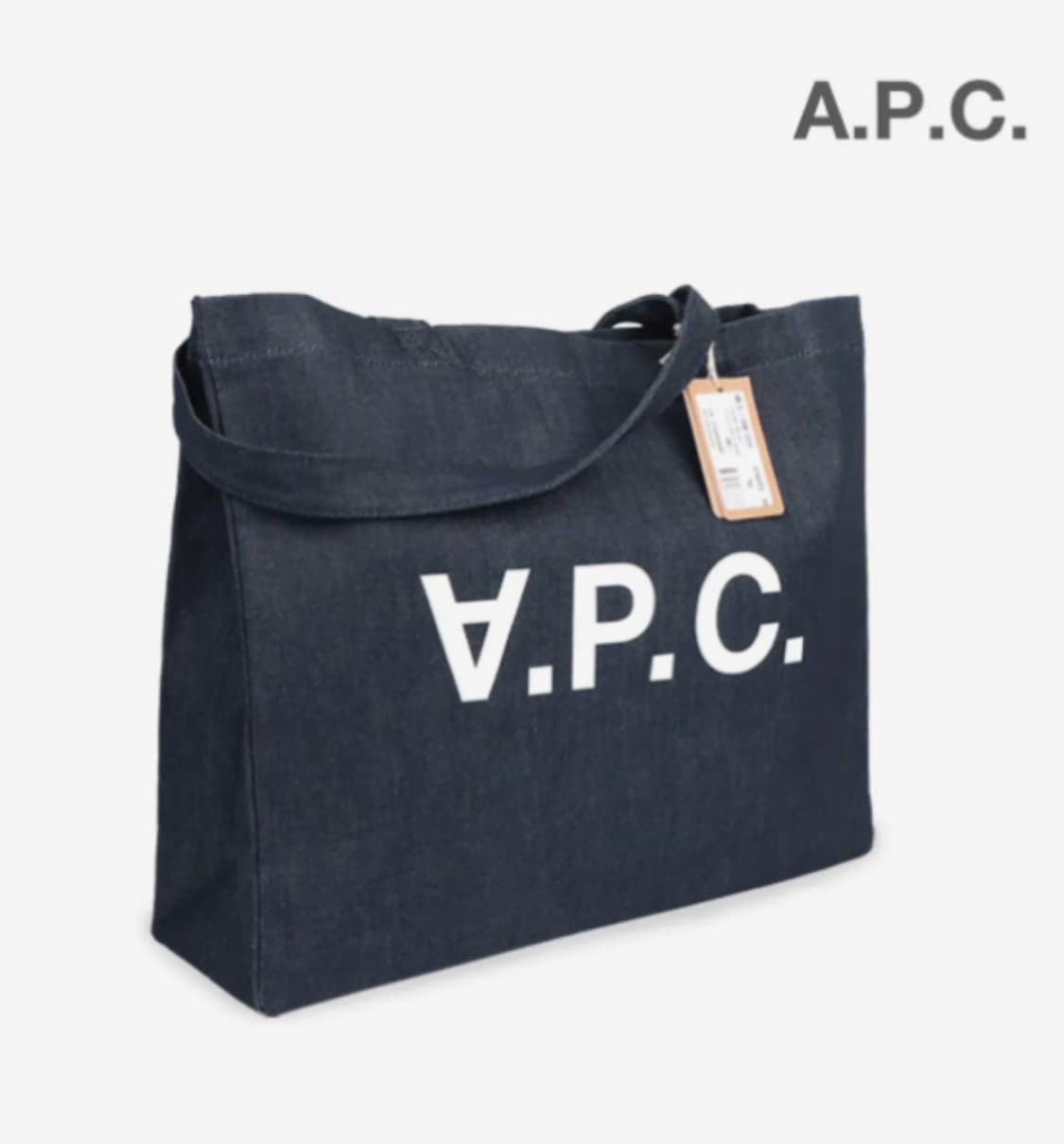 A.P.C. 아페쎄 다니엘라 데님 인디고 토트백 에코백 상품이미지1