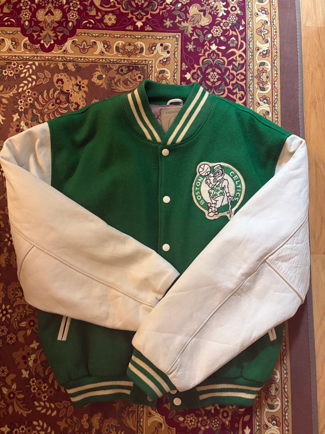 골든베어 바시티 M 보스턴셀틱스 아 걍 내가입을까 자켓 상품이미지1