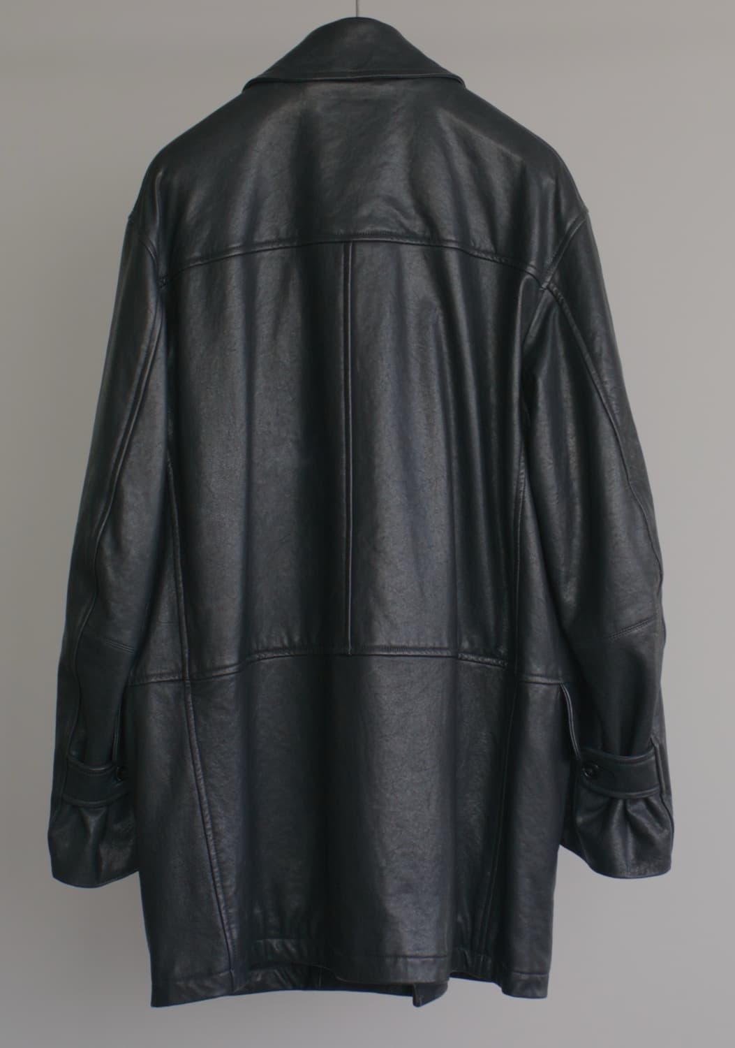 코모리 22aw 램 레더 카코트 상품이미지2