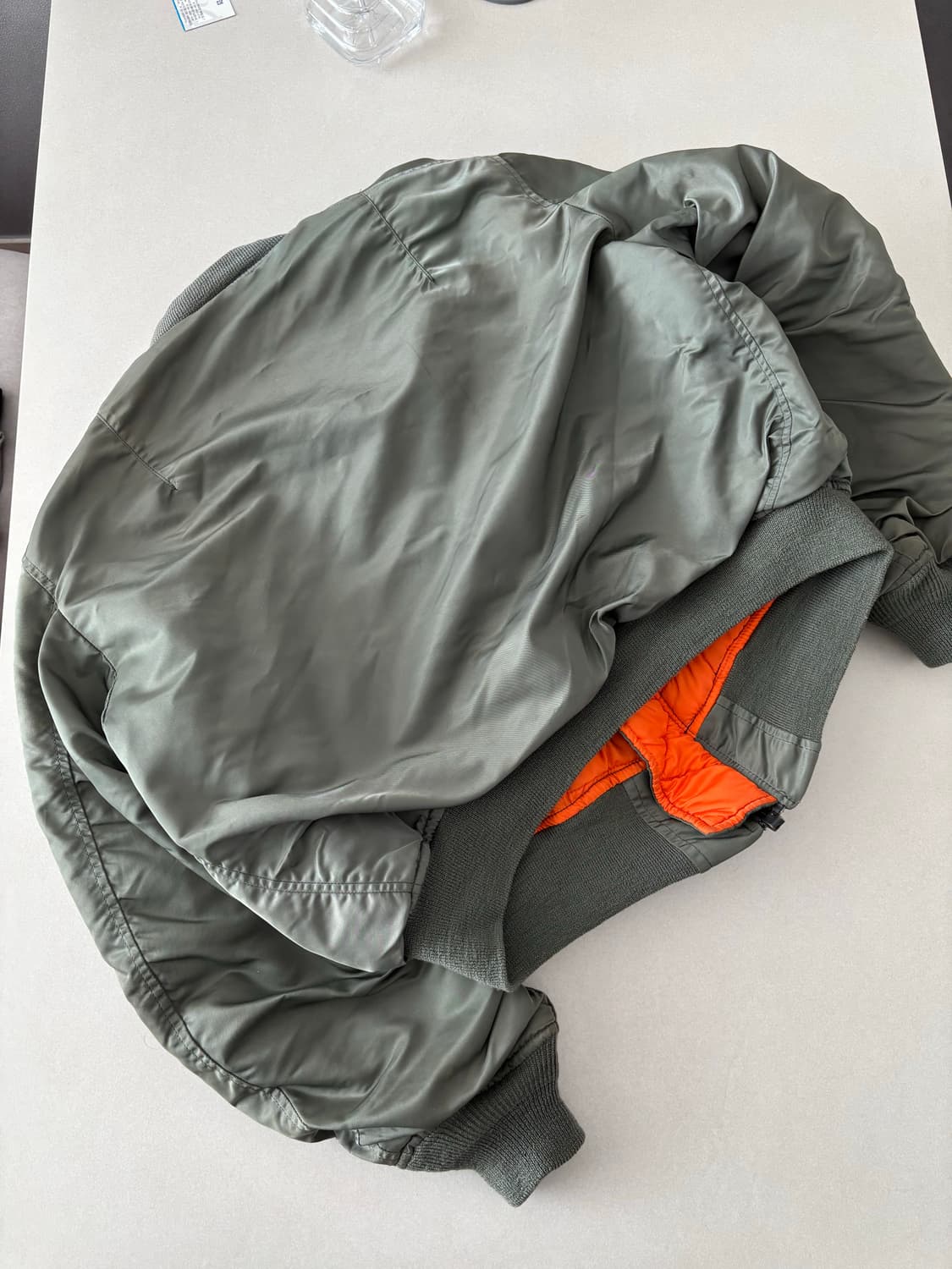 [복각] 알파 인더스트리 1968s 정밀 복각 MA-1 (L사이즈) 상품이미지9