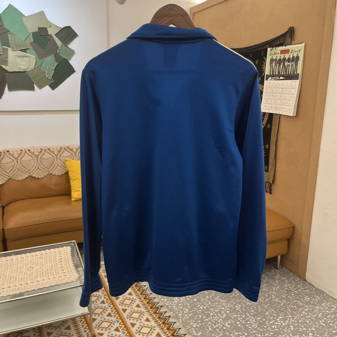 아디다스 올드스쿨 레트로 빈티지 딥블루 져지 집업 100 C10810 상품이미지4