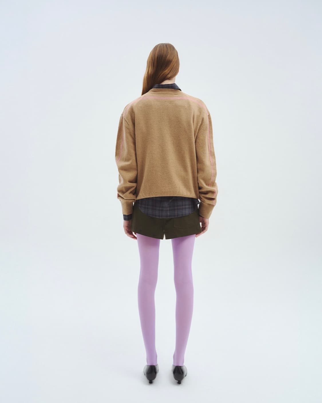 [새상품] TFRL 티에파렐 트위스트 브이넥 니트  상품이미지4