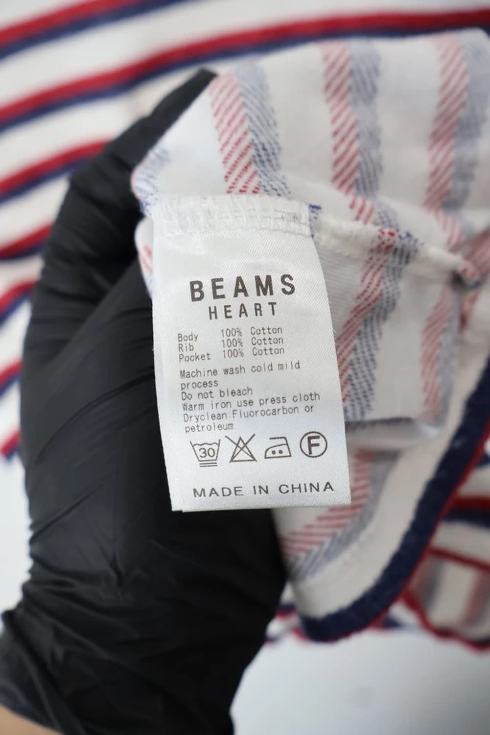 Beams Heart Stripe Pocket Tee 상품이미지7