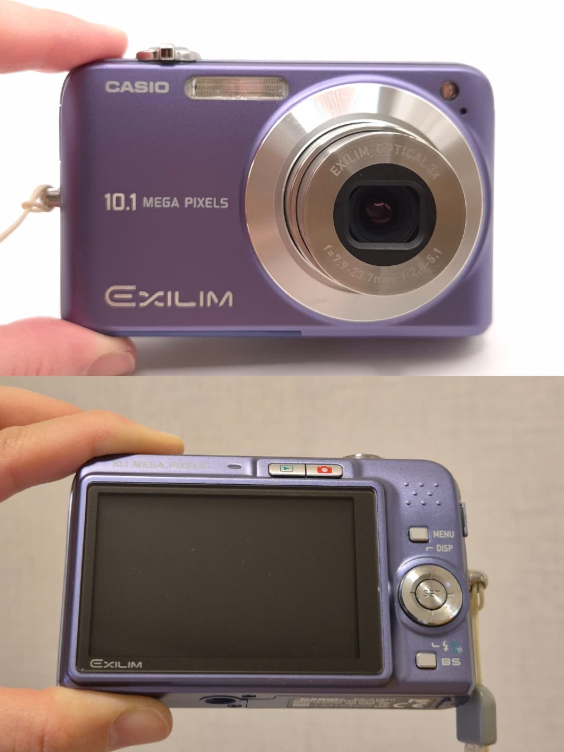 미품급💜은채픽 💫 카시오 EX-Z1050블루 상품이미지6