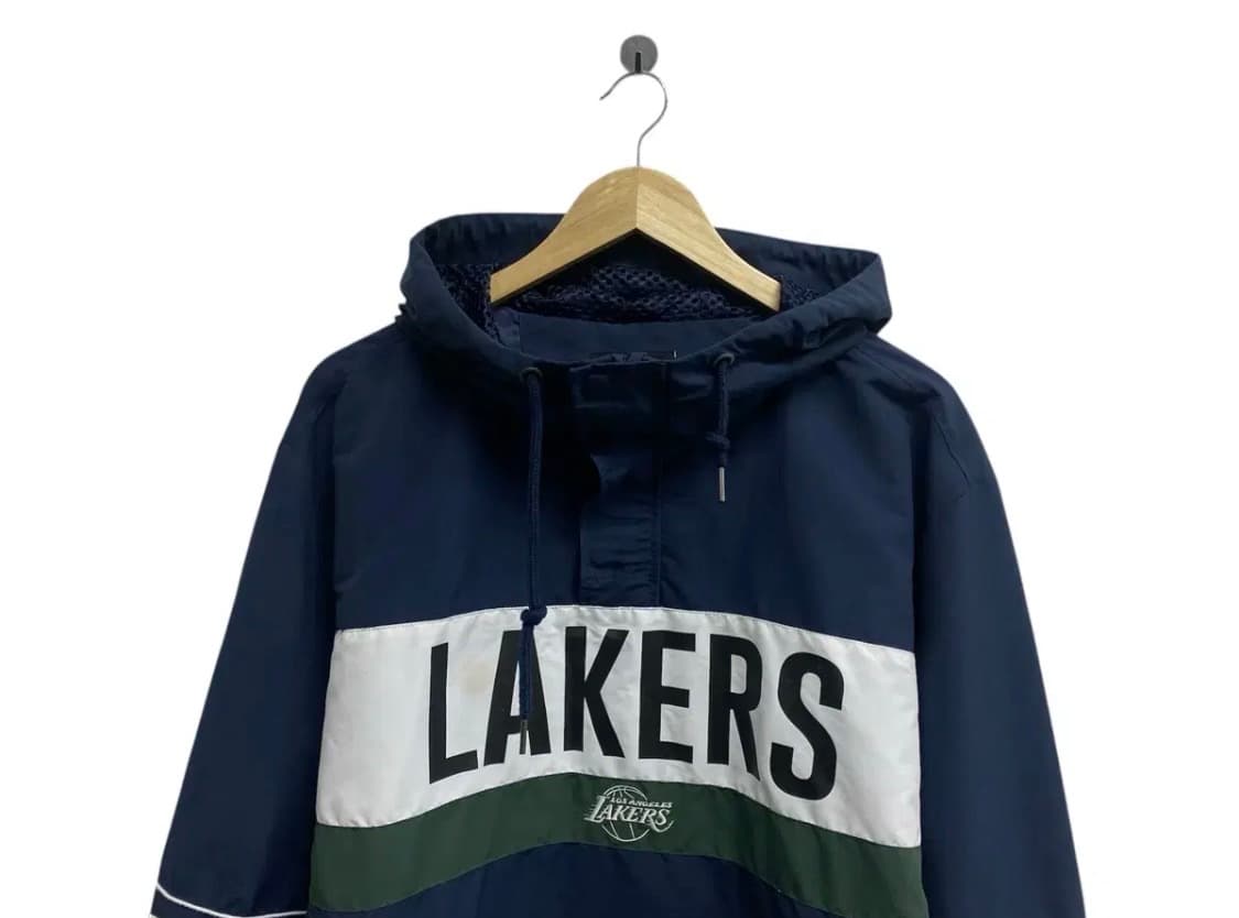 NBA 레이커스 후드 아노락 점퍼L 상품이미지2