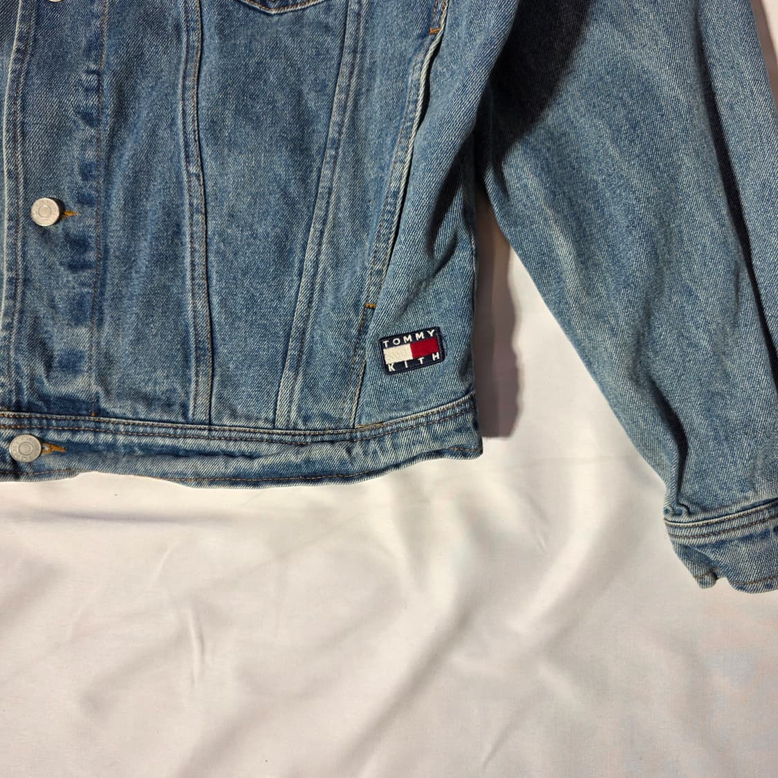 [M]타미 키스 청자켓 TOMMY x KITH 데님 자켓 상품이미지5