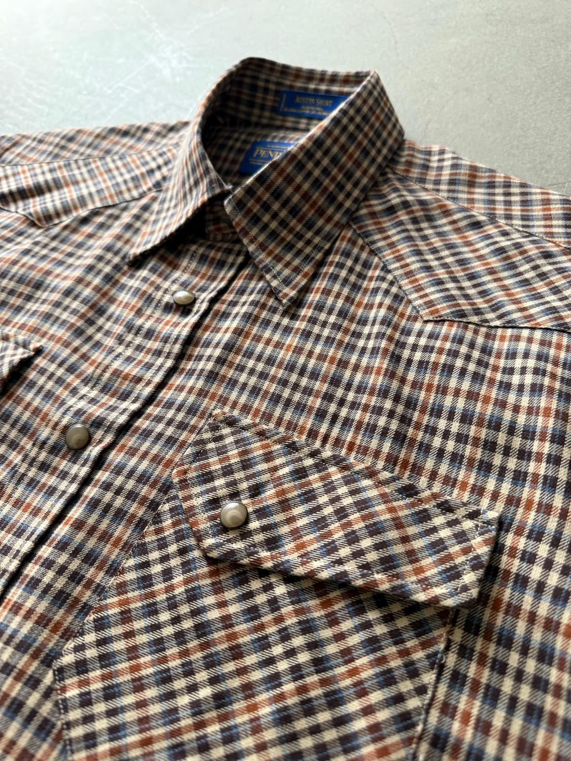 Pendleton Western Check Shirt 상품이미지4