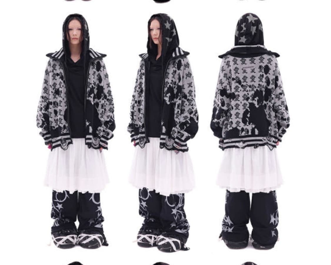 CFIERCE ‘LOVE‘ ZIP UP JUMPER 상품이미지1