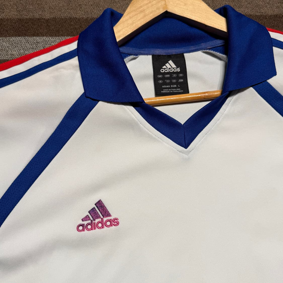 아디다스 풋볼 져지 반팔 L 블록코어 상품이미지2