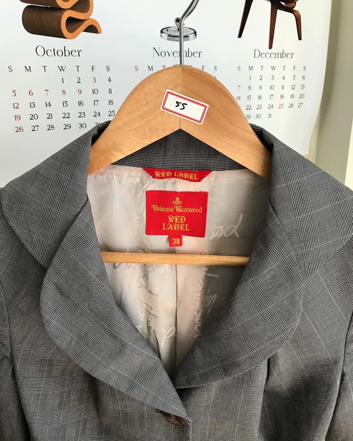 비비안웨스트우드 로고 레드라벨 자켓 상품이미지2