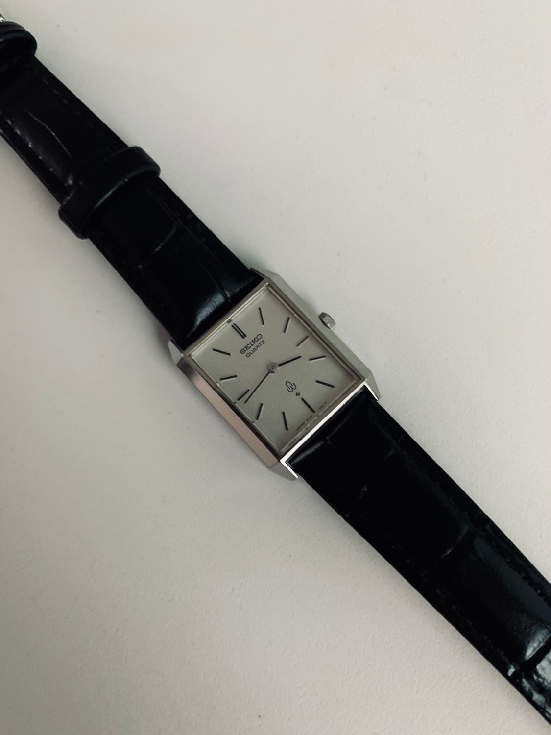 세이코 Seiko 쿼츠 탱크 타입 원 상품이미지3