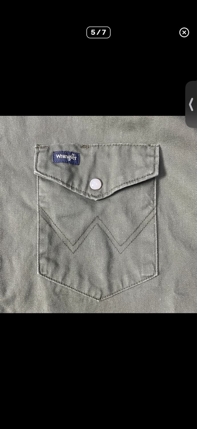 랭글러 웨스턴 셔츠 2xl 상품이미지5