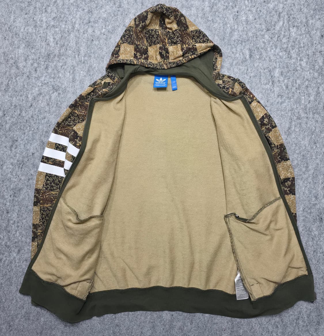 아디다스 카모 크랙 후드집업 105 상품이미지3