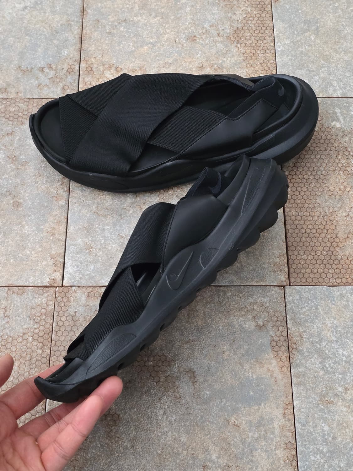 (240)나이키 플락티스크 샌들  상품이미지5