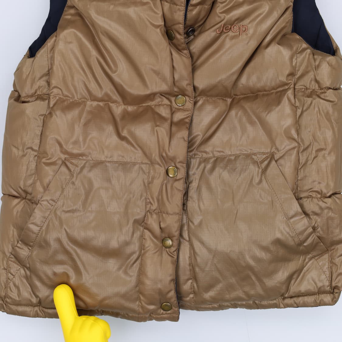 [M] 지프 덕다운 리버시블 패딩조끼 0105H1 상품이미지4