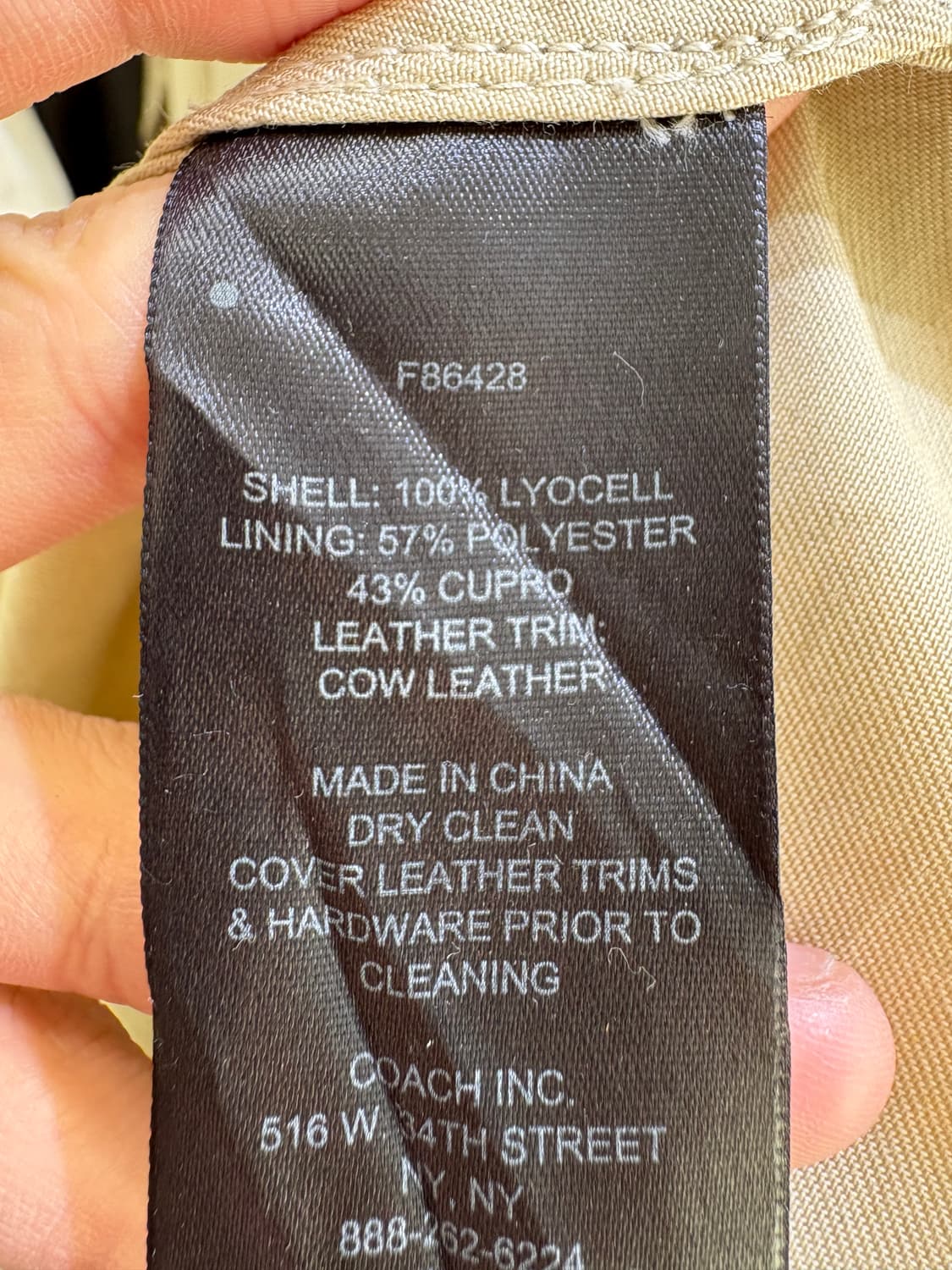 COACH 트렌치코트 상품이미지7