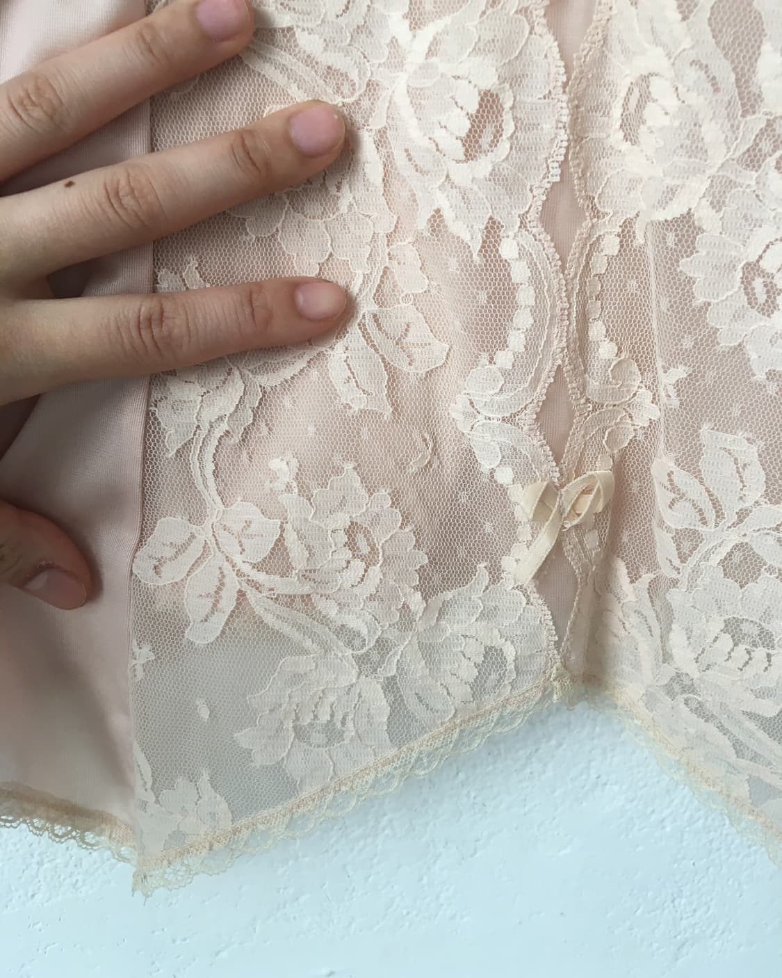 Lace point slip sleeveless 상품이미지4