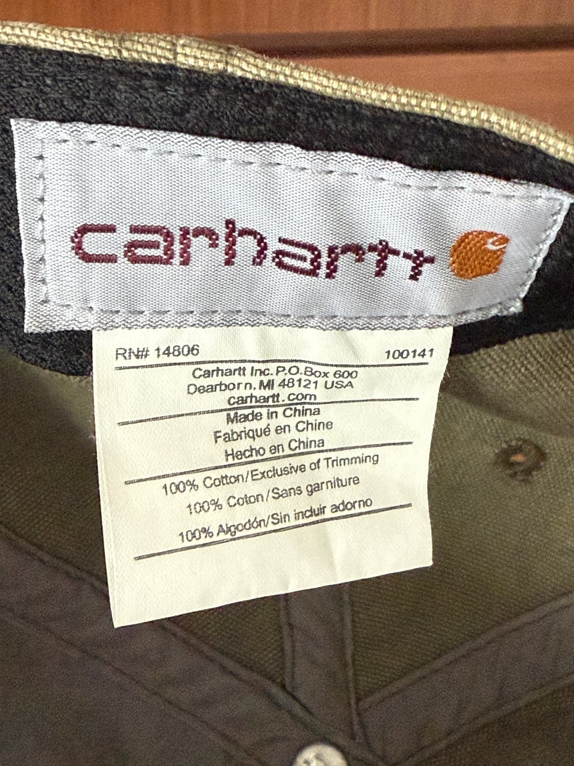 칼하트 오데사 볼캡 그린 OS  상품이미지2