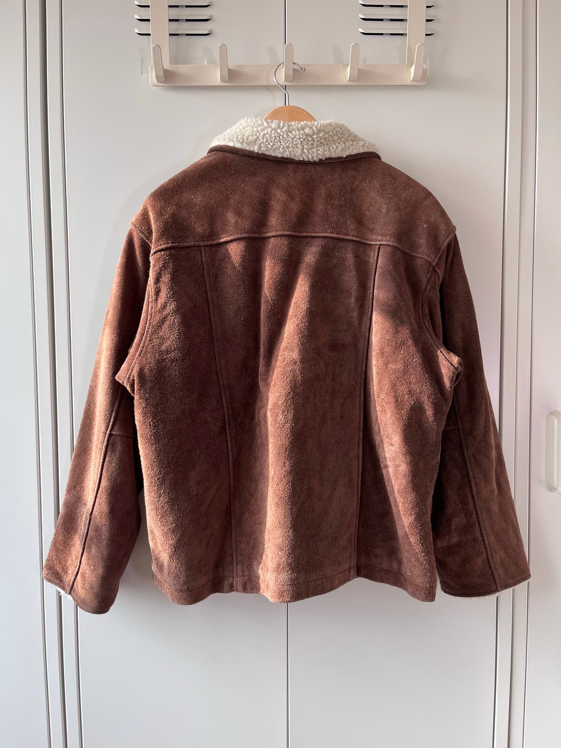 빈티지 리얼 소가죽 스웨이드 무스탕 상품이미지10