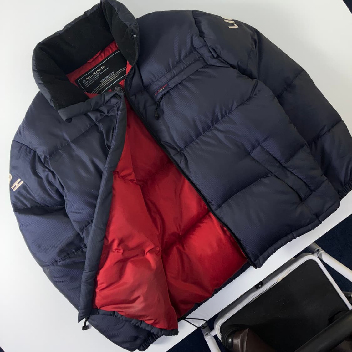 Polo jeans 폴로진스 90‘s 구스다운 랄프로렌 패딩 상품이미지4