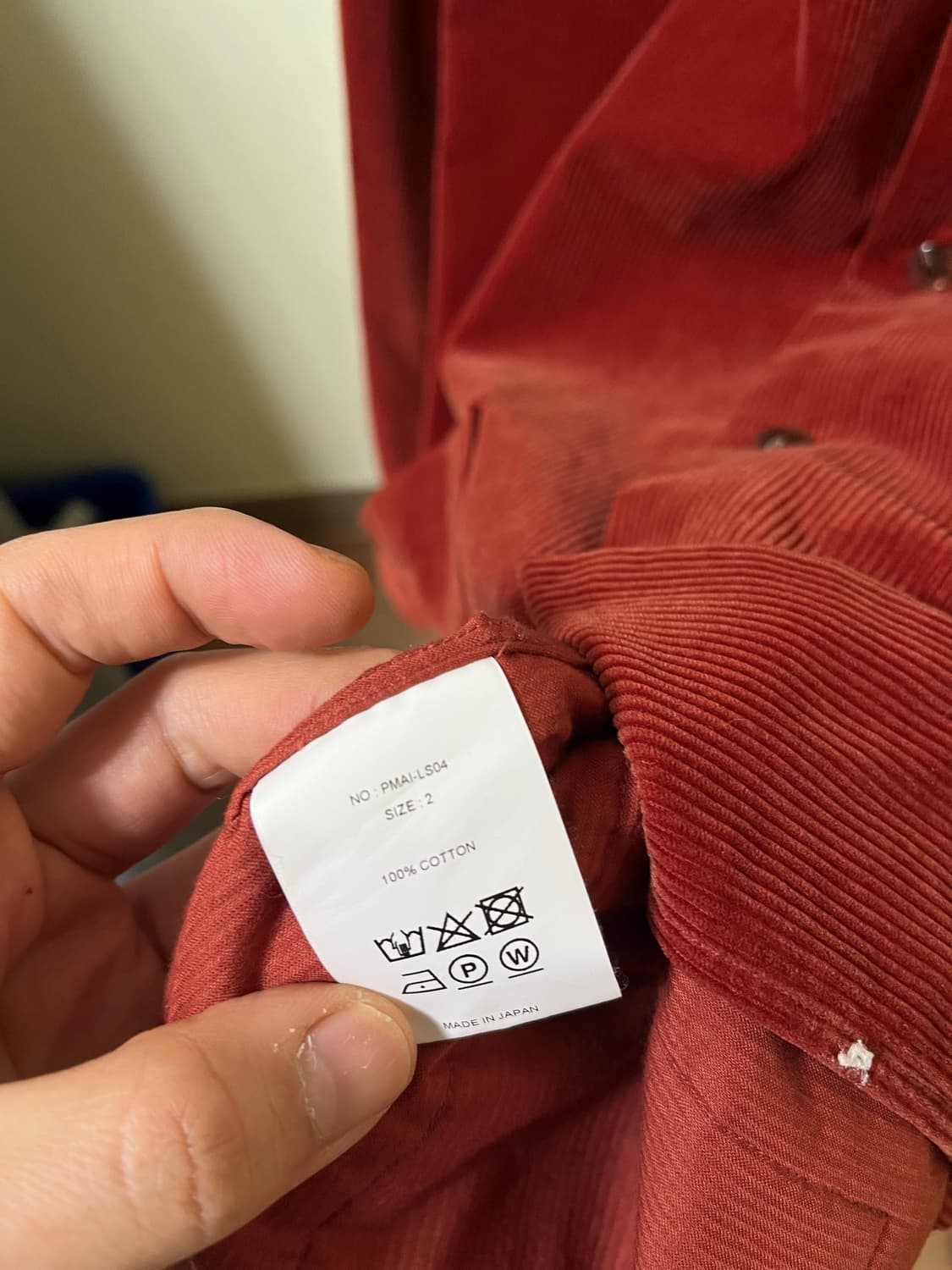 피그벨 코듀로이 셔츠자켓 상품이미지3